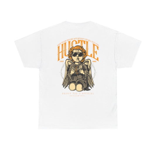 Drippy Tee's Hustle Angle Unisex Heavy Cotton Tee