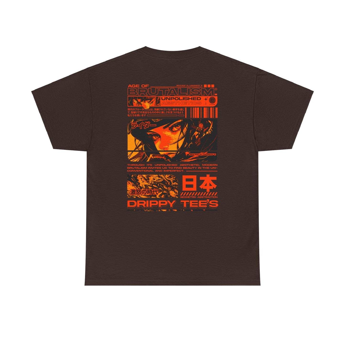 Drippy Tee's Brutalism Unisex Heavy Cotton Tee