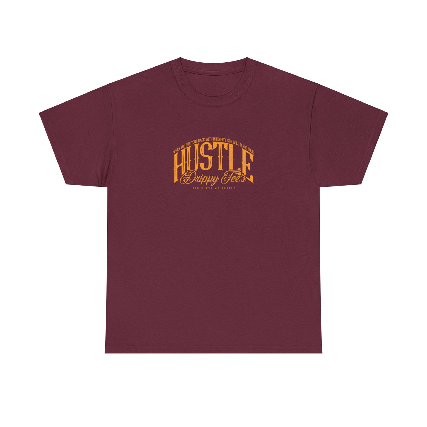 Drippy Tee's Hustle Angle Unisex Heavy Cotton Tee
