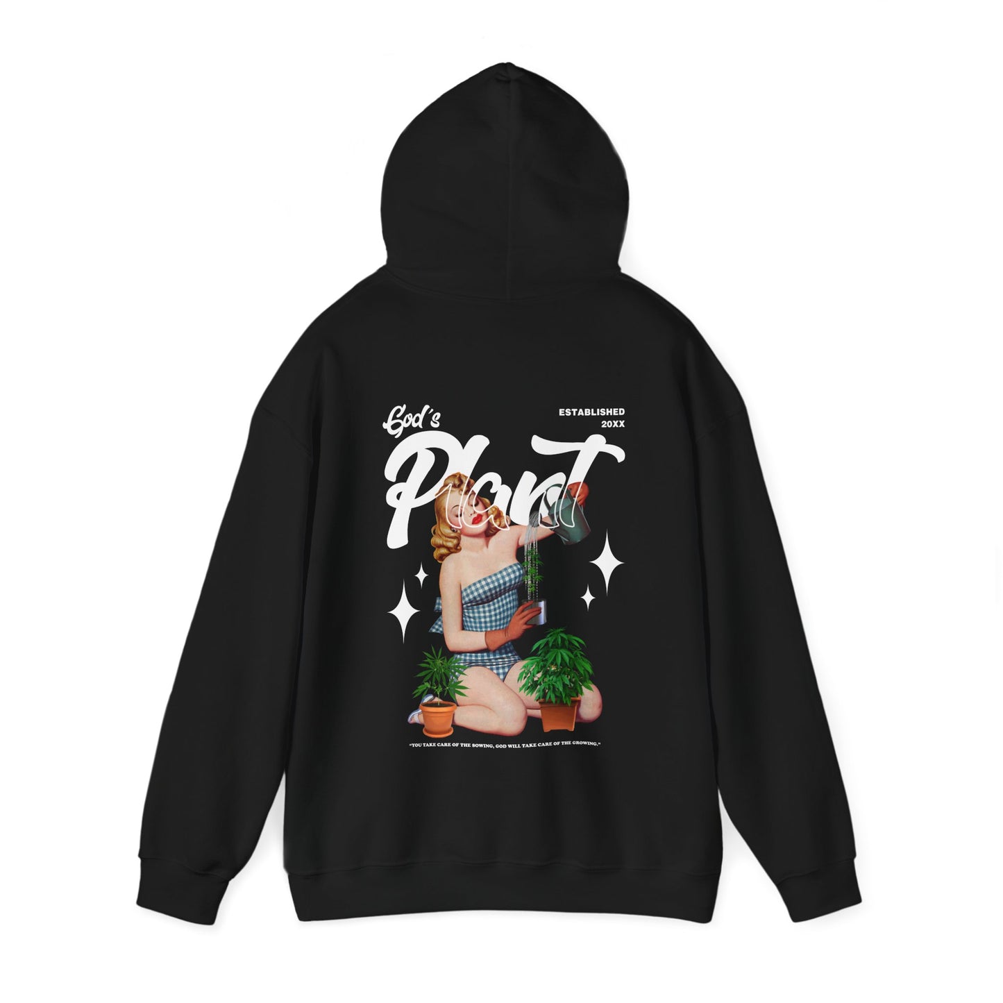 DTO God's Plant Unisex Heavy Blend™ Hooded Sweatshirt