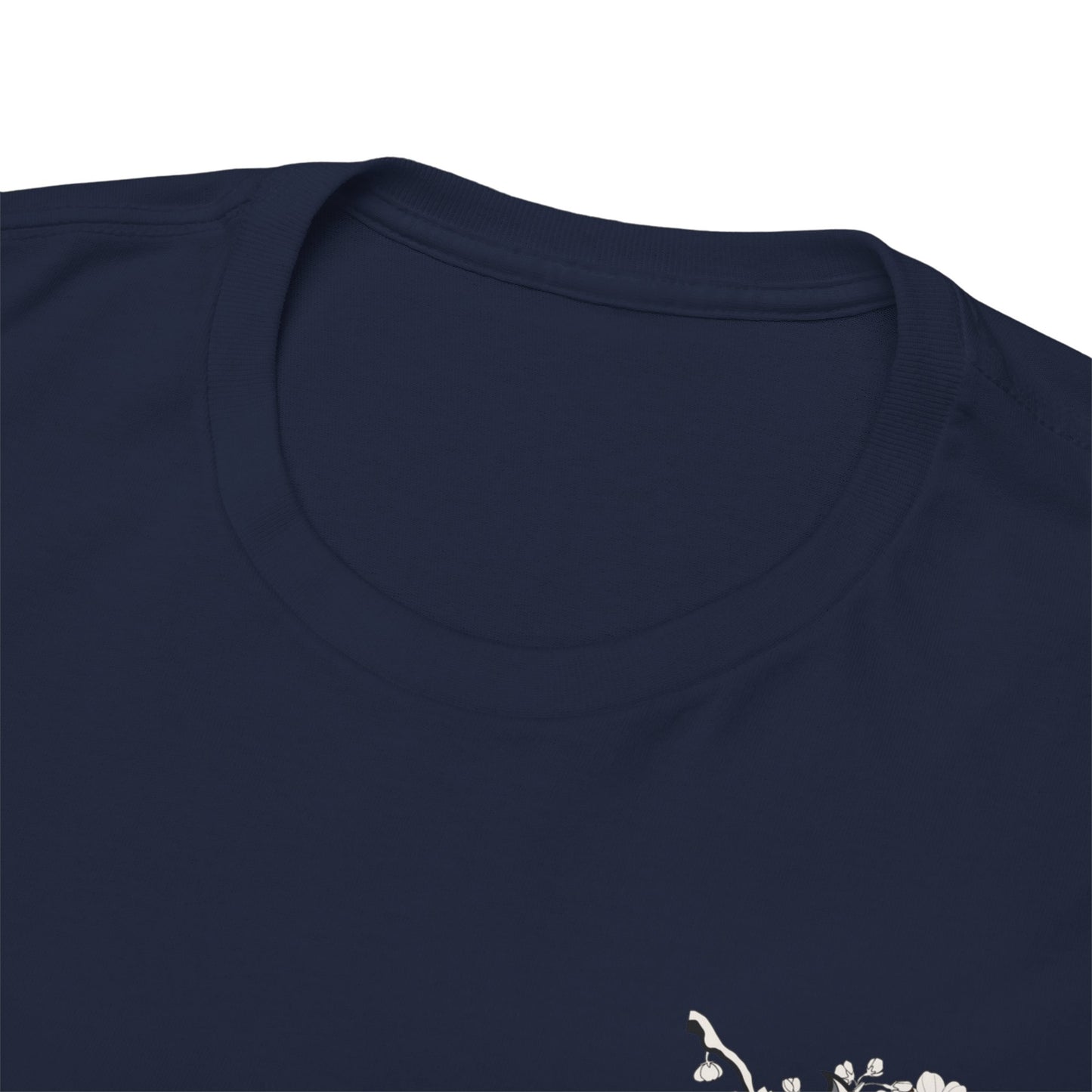 Drippy Tees Samurai Skull Shirt Double Sided Unisex Heavy Cotton Tee