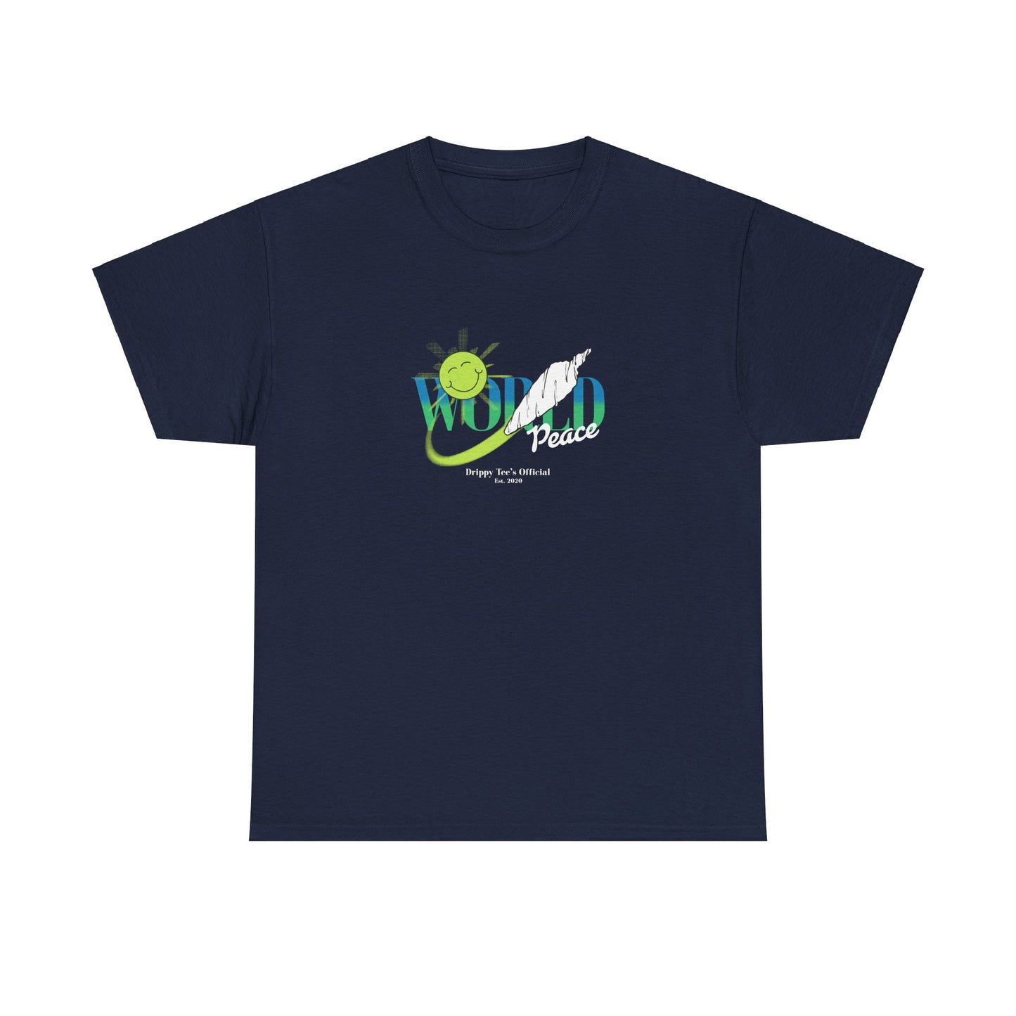 Drippy Tee's World Peace Unisex Heavy Cotton Tee