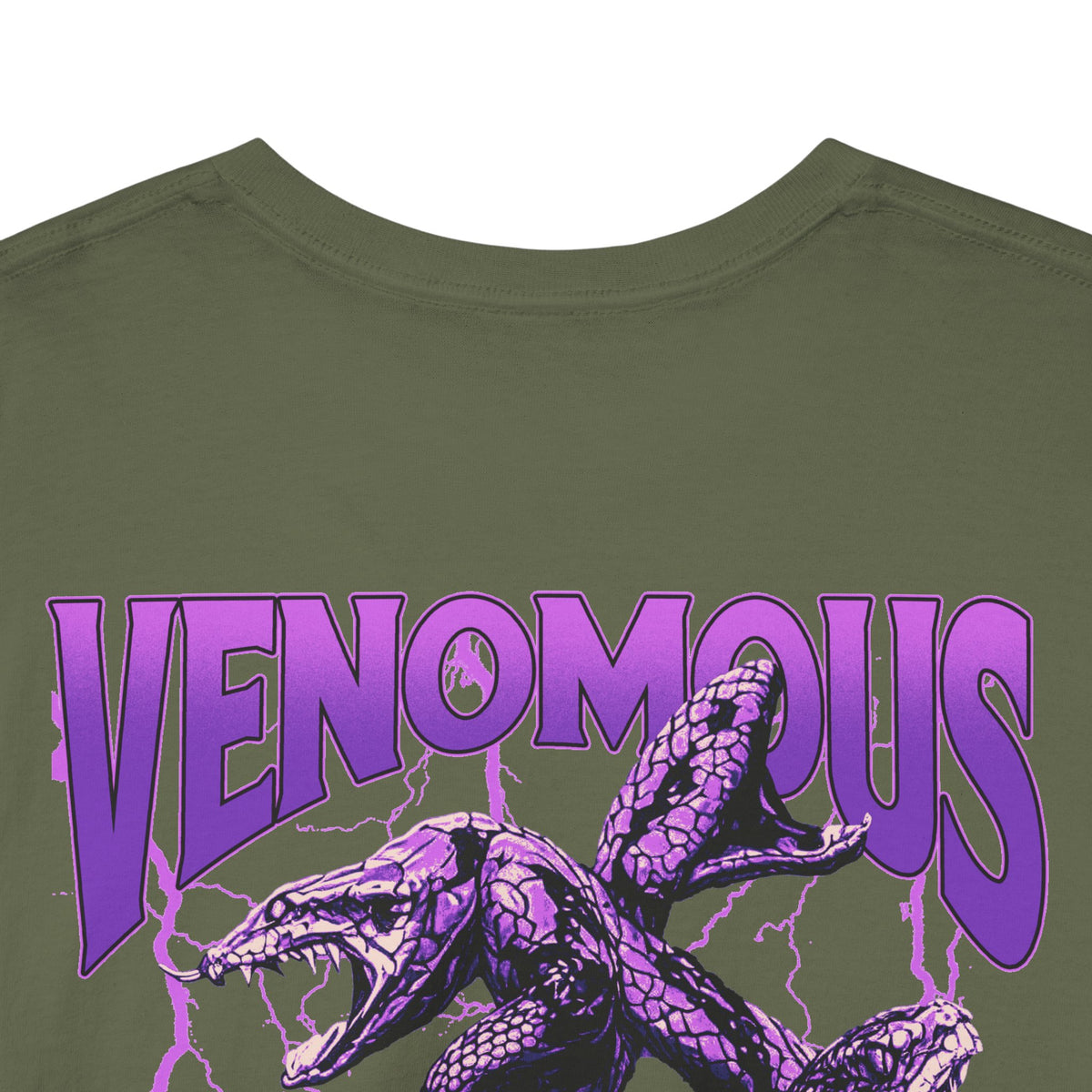 Drippy Tee's Venomous Unisex Heavy Cotton Tee
