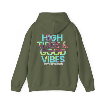 DTO High Tides And Good Vibes Unisex Heavy Blend™ Hooded Sweatshirt