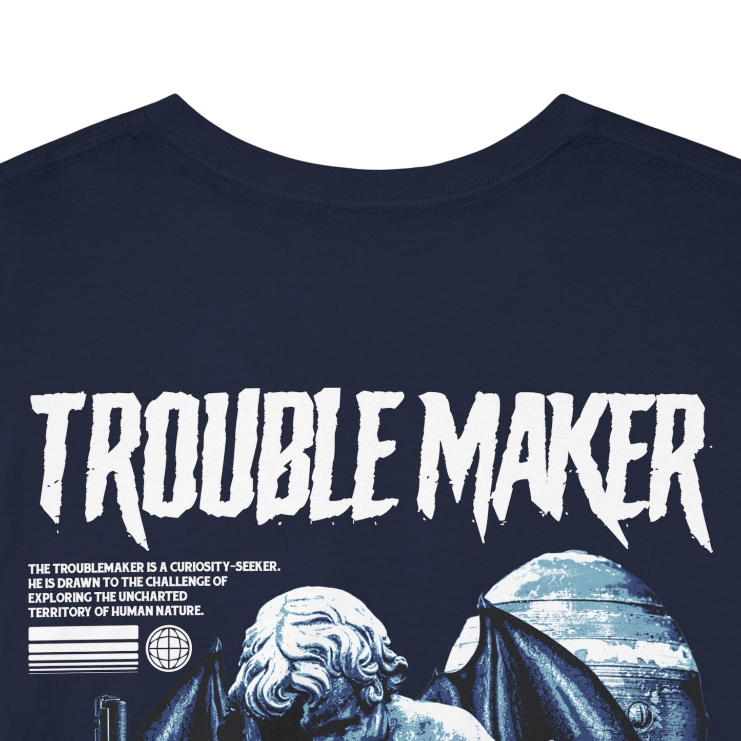 Drippy Tee's Trouble Maker Unisex Heavy Cotton Tee