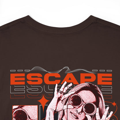 Drippy Tee's Escape Your Fear Unisex Heavy Cotton Tee