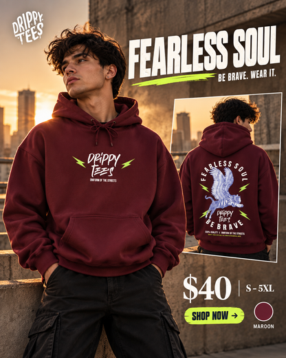 DTO Fearless Soul Unisex Heavy Blend™ Hooded Sweatshirt