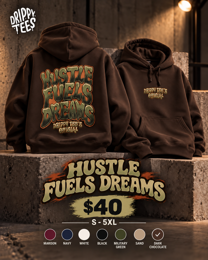 DTO Hustle Fuels Dreams Unisex Heavy Blend™ Hooded Sweatshirt
