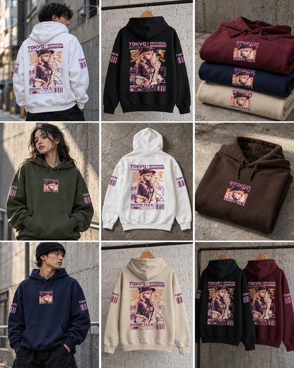 DTO | Neon Tokyo Bundle | Neon Tokyo Hoodie + Tee