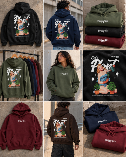 DTO | God’s Plant Bundle | God’s Plant Hoodie + Tee