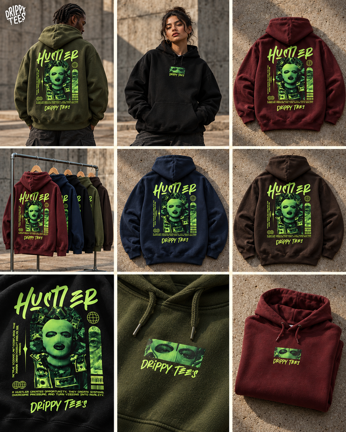 DTO | Hustler Bundle | Hustler Hoodie + Tee