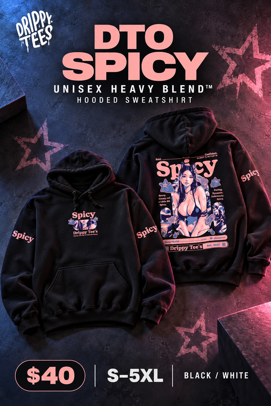 DTO Spicy Unisex Heavy Blend™ Hooded Sweatshirt
