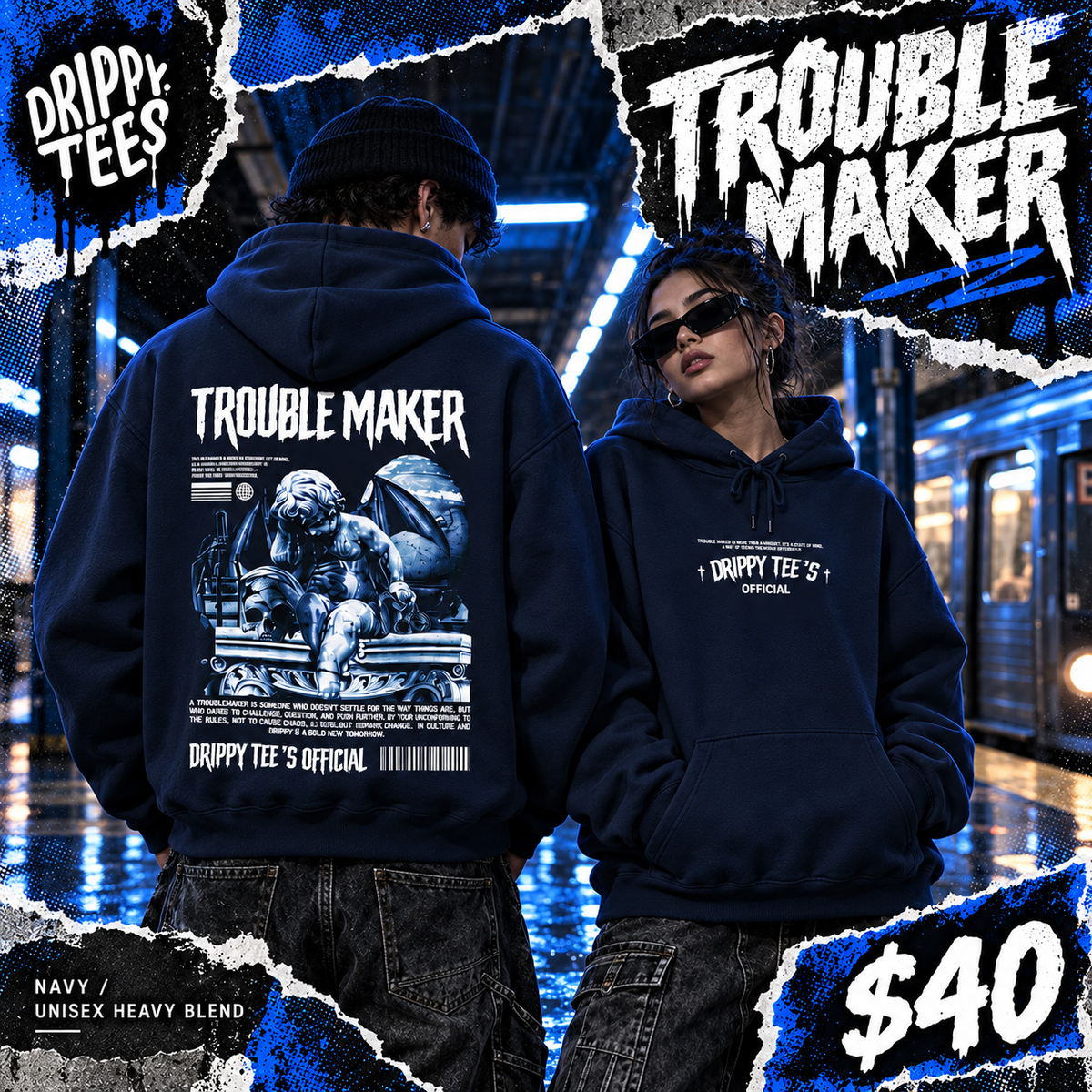 DTO Trouble Maker Unisex Heavy Blend™ Hooded Sweatshirt