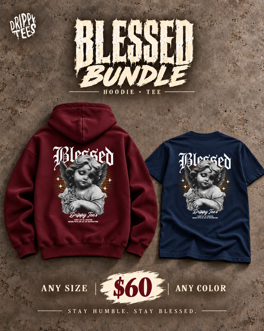 DTO | Blessed Bundle | Blessed Hoodie + Tee
