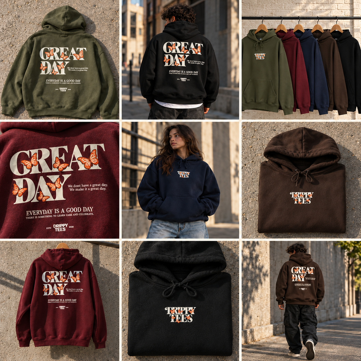 DTO | Great Day Bundle | Great Day Hoodie + Tee